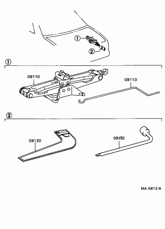 CELICA ST204L-BLPGKA AT200,ST204