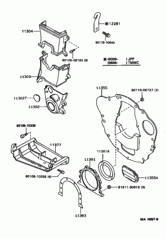 COROLLA AE101L-AEMDKA AE10#
