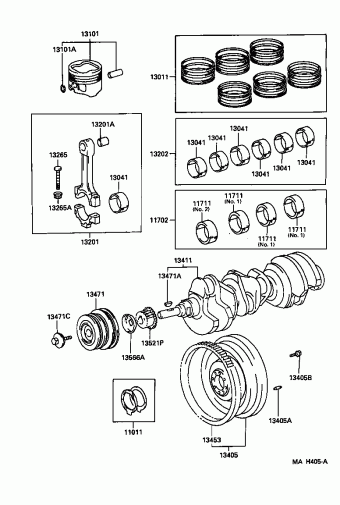 4RUNNER VZN180L-GKPGKA RZN18#,VZN18#