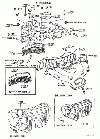 HILUX 2WD RN85L-PRMSSV 12.1996