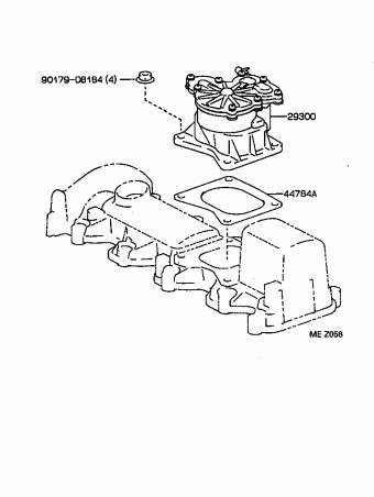 COROLLA HB/LB CE110L-AGMDEW 01.1998