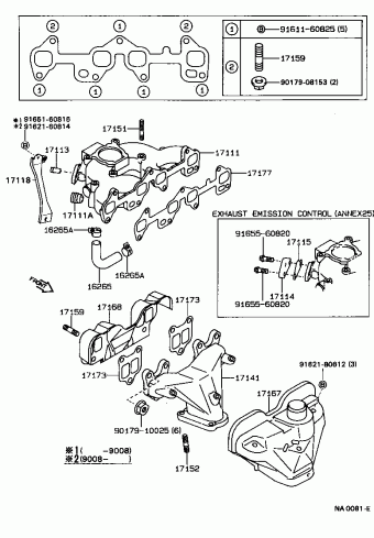 COROLLA SED/LB/WG EE90L-ALMNSW EE9#,AE9#,CE90