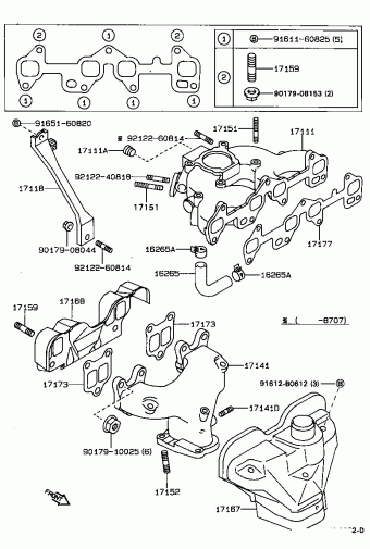 COROLLA SED/LB/WG EE90L-ALMNSW EE9#,AE9#,CE90