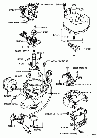 COROLLA HB EE90L-AHMDSW EE90,AE92,CE90