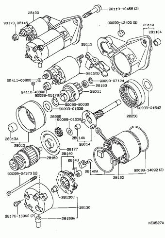 COROLLA SED/LB/WG AE92L-ALHNKW EE9#,AE9#,CE90