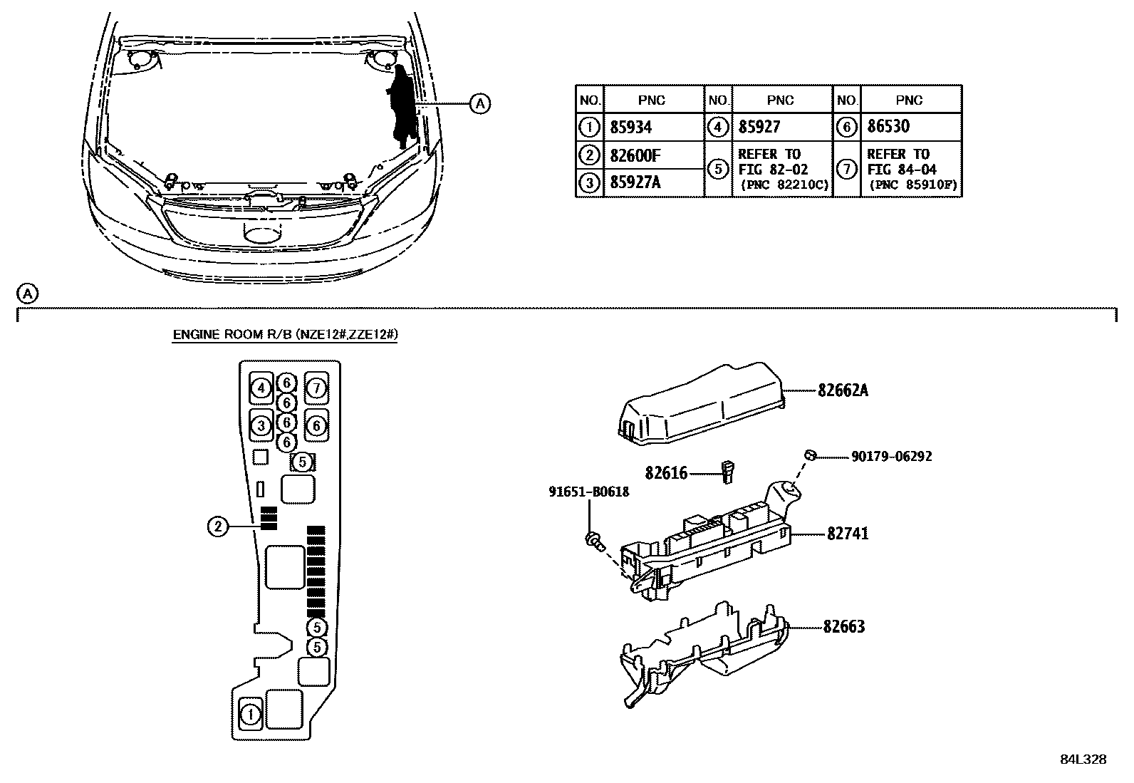 Toyota COROLLA-S-AFRICA 2006 — Switch & Relay & Computer