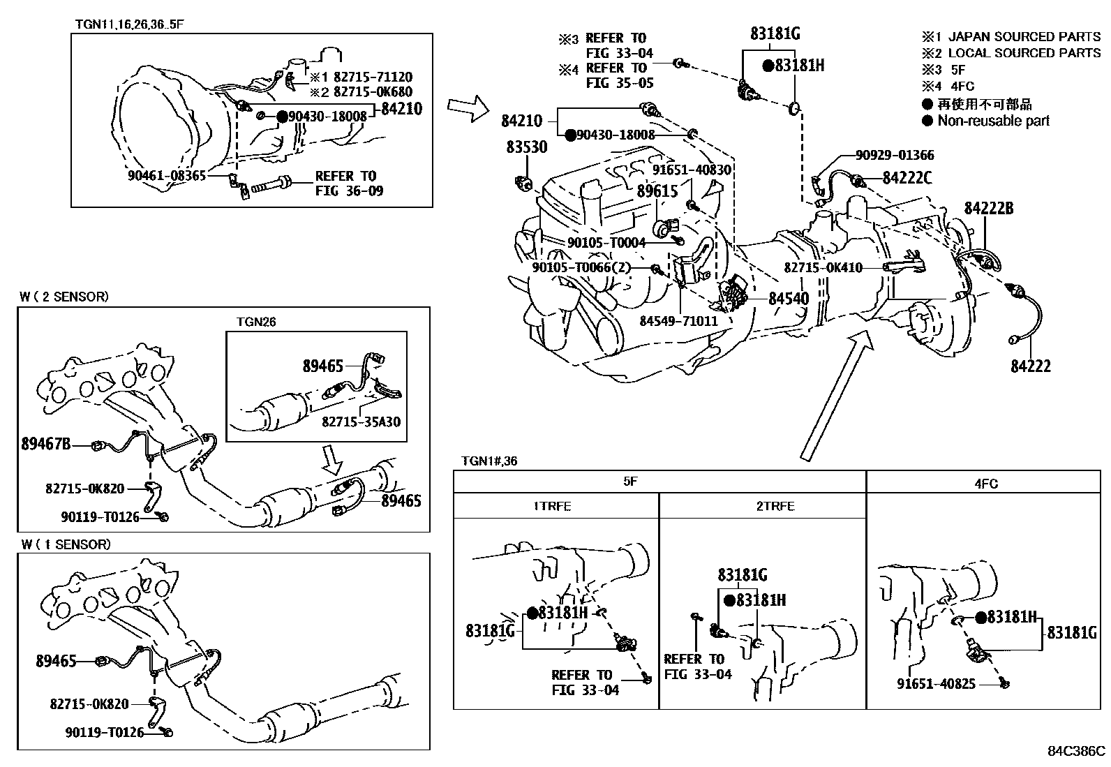 Toyota Hilux 2014 — Switch & Relay & Computer