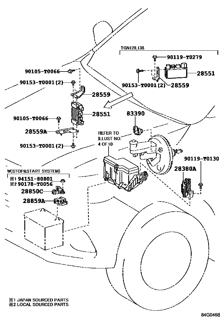 Toyota Hilux 2020 — Switch & Relay & Computer