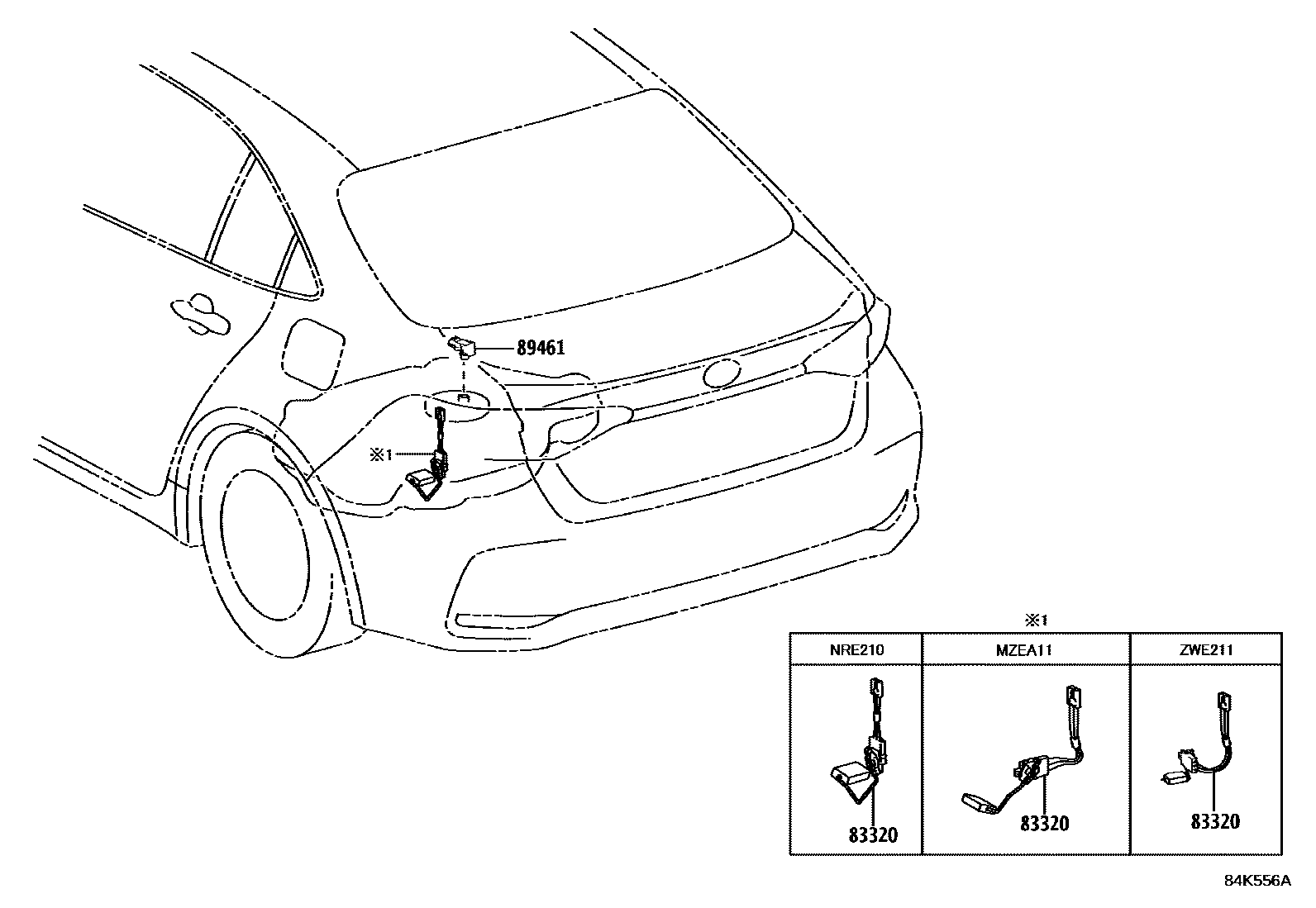 Toyota Corolla 2025 — Switch & Relay & Computer