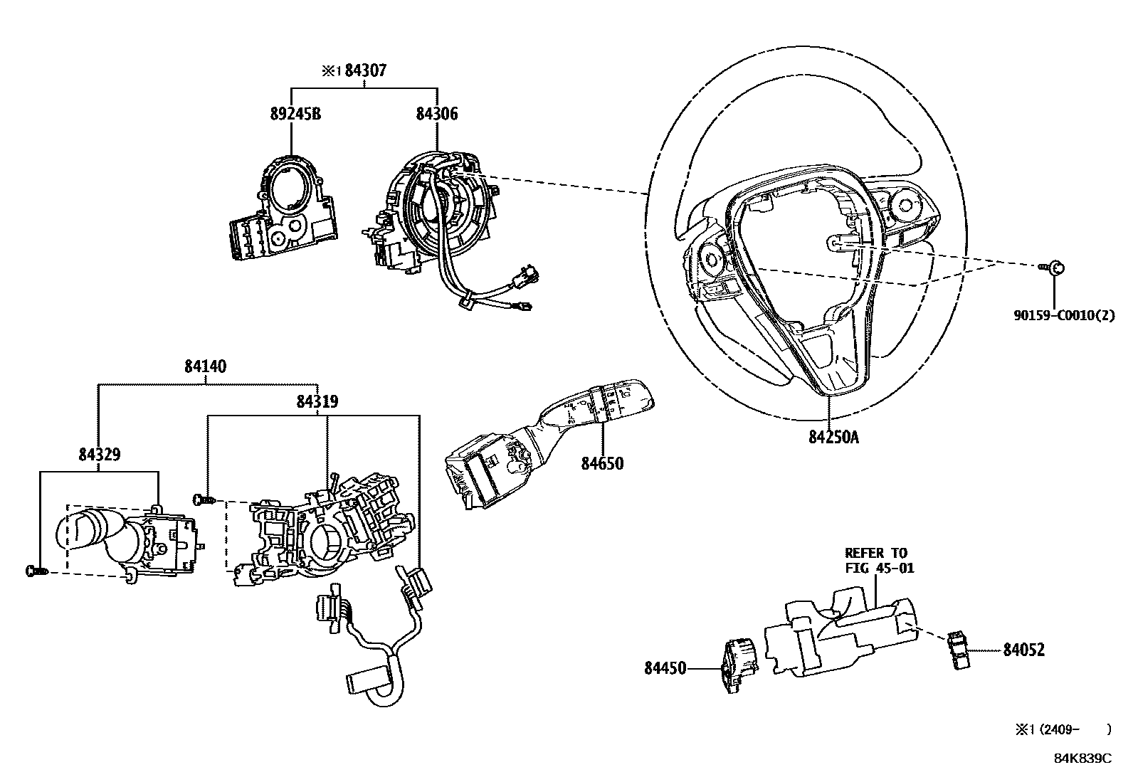 Toyota RAV4-SFTM 2022 — Switch & Relay & Computer