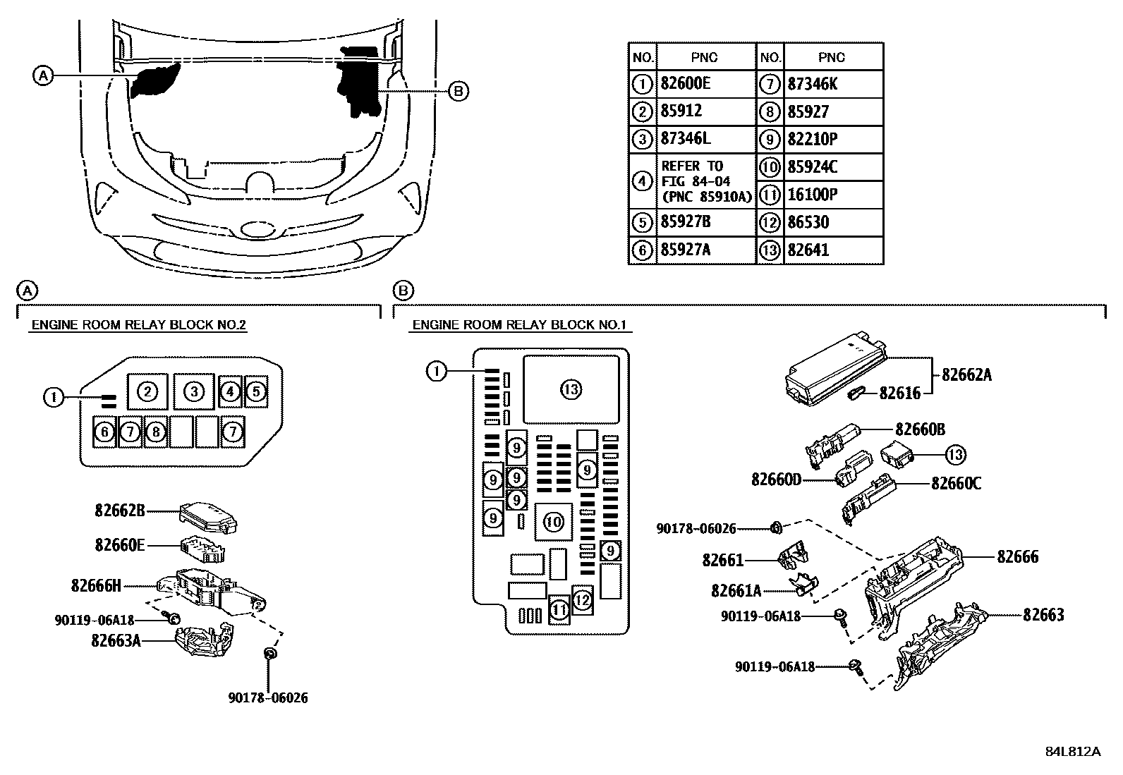 Toyota Prius 2018 — Switch & Relay & Computer