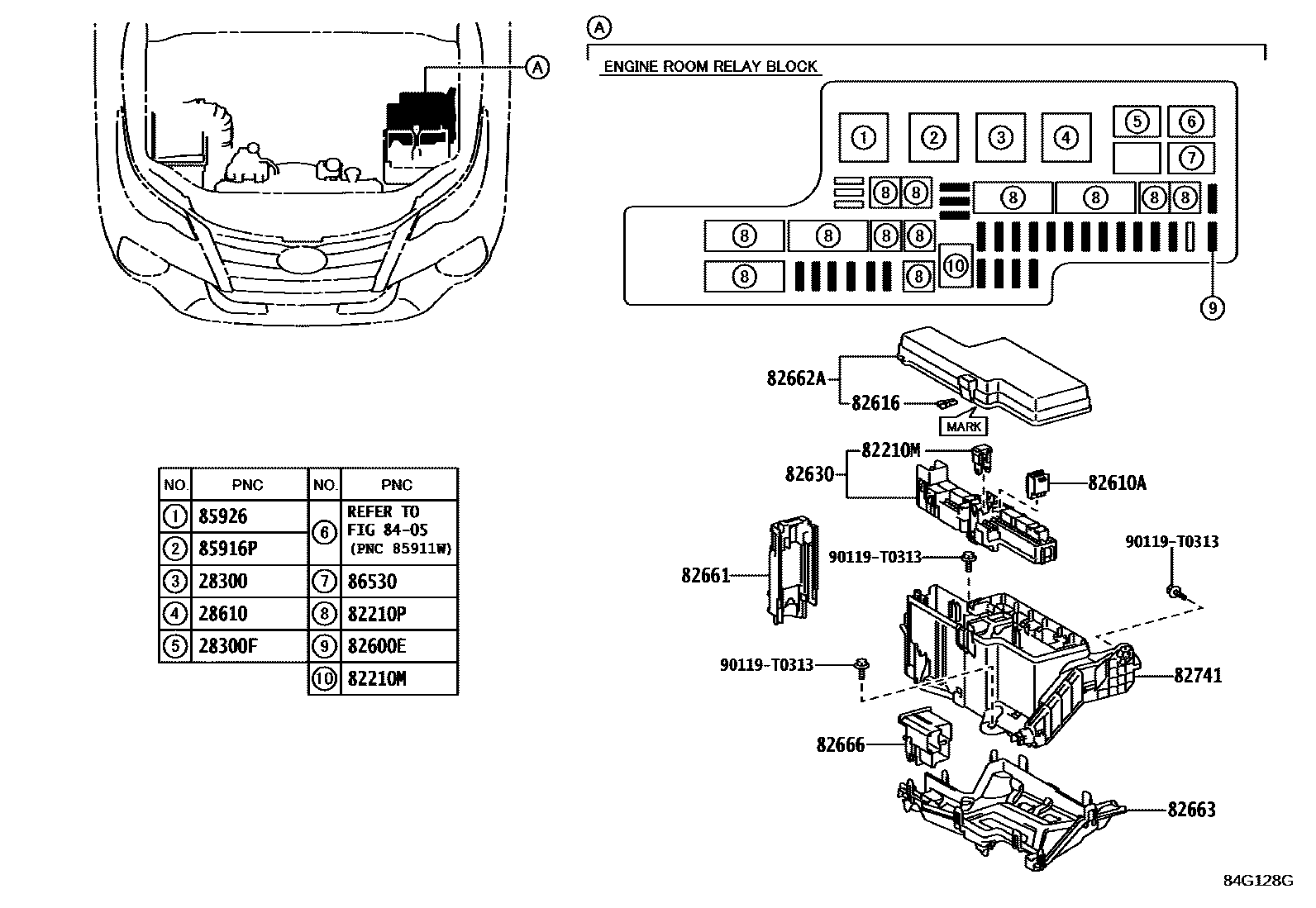 Toyota Fortuner 2018 — Switch & Relay & Computer