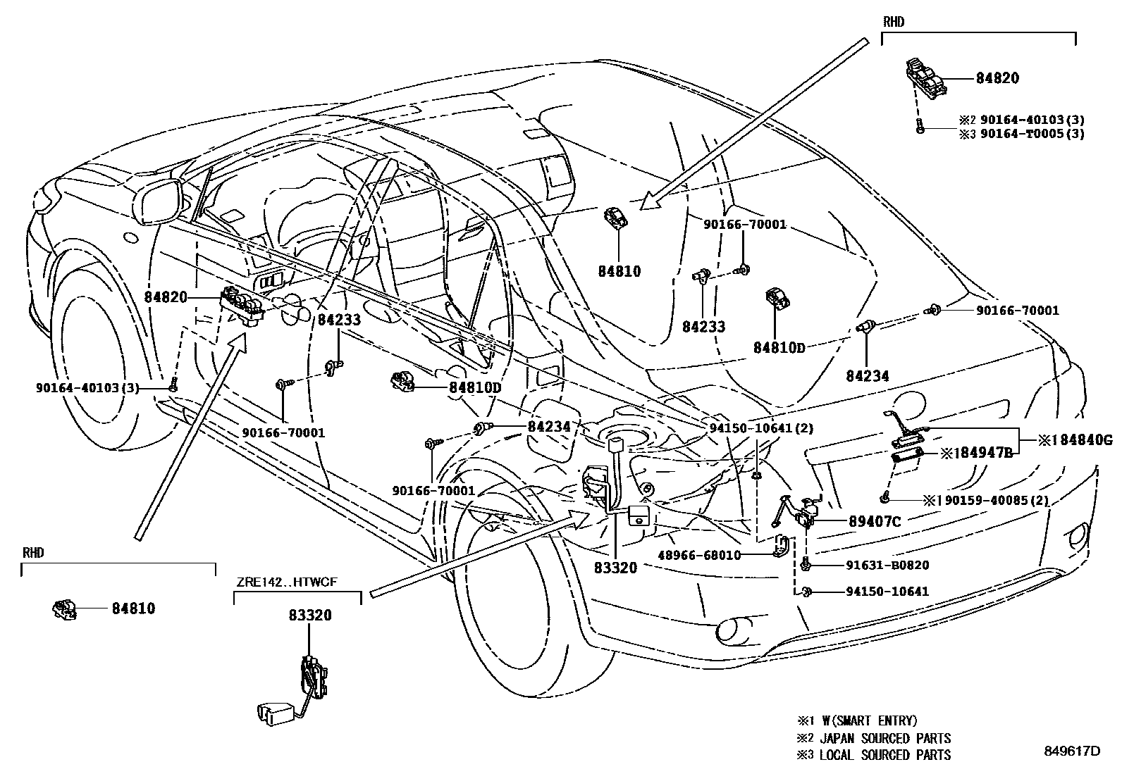 Toyota Corolla-Altis 2013 — Switch & Relay & Computer