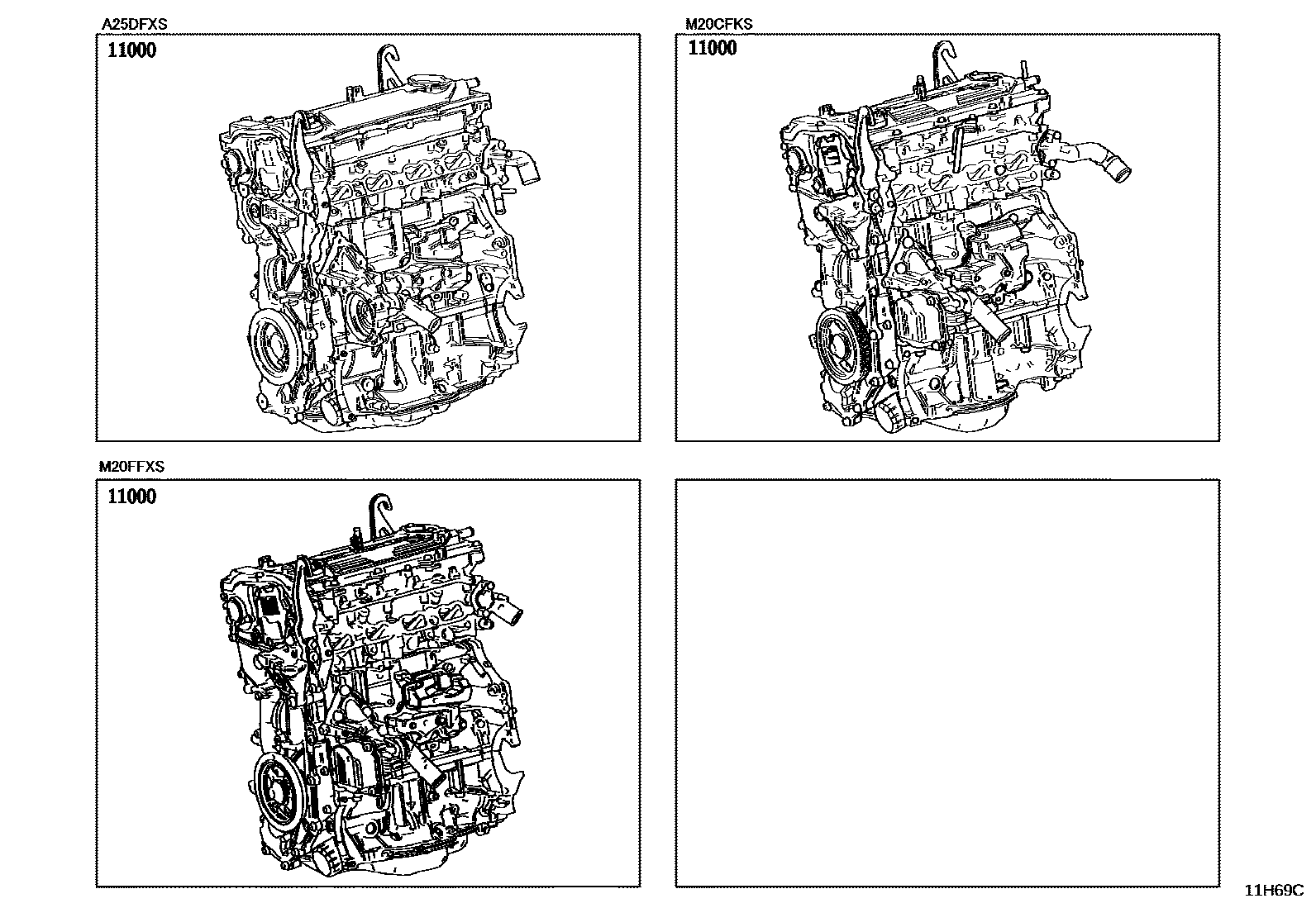 Toyota Camry-Hybrid-China 2024 — Partial Engine Assembly
