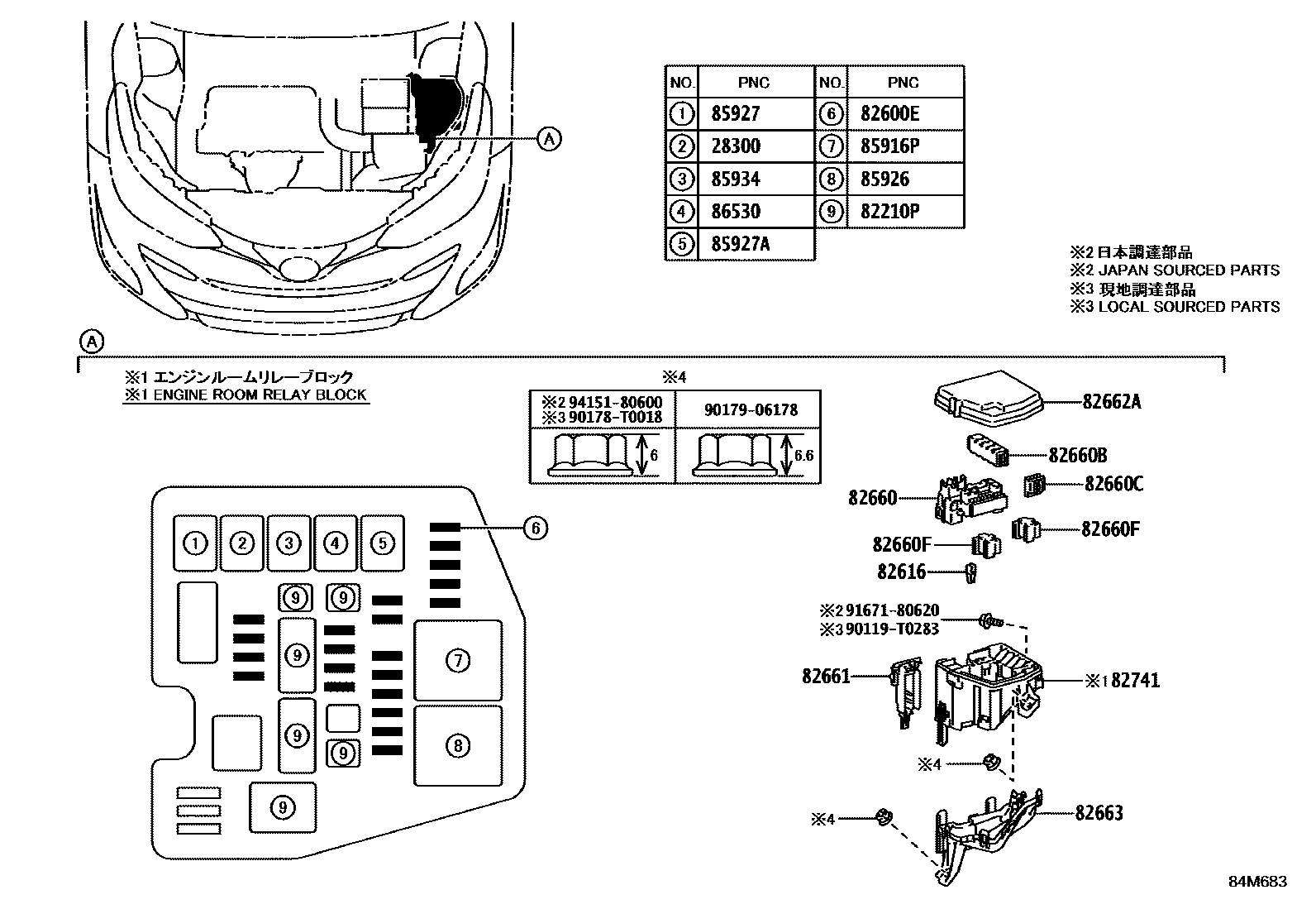 Toyota Vios-Yaris 2023 — Switch & Relay & Computer
