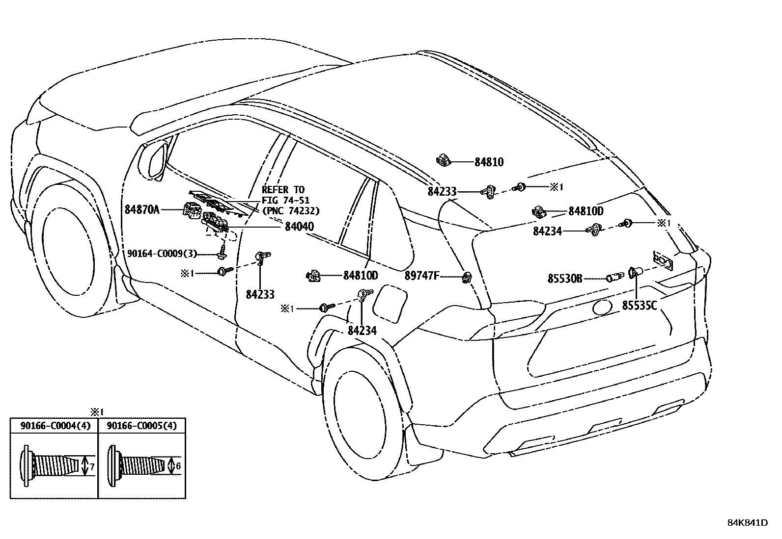 Toyota RAV4-SFTM 2023 — Switch & Relay & Computer
