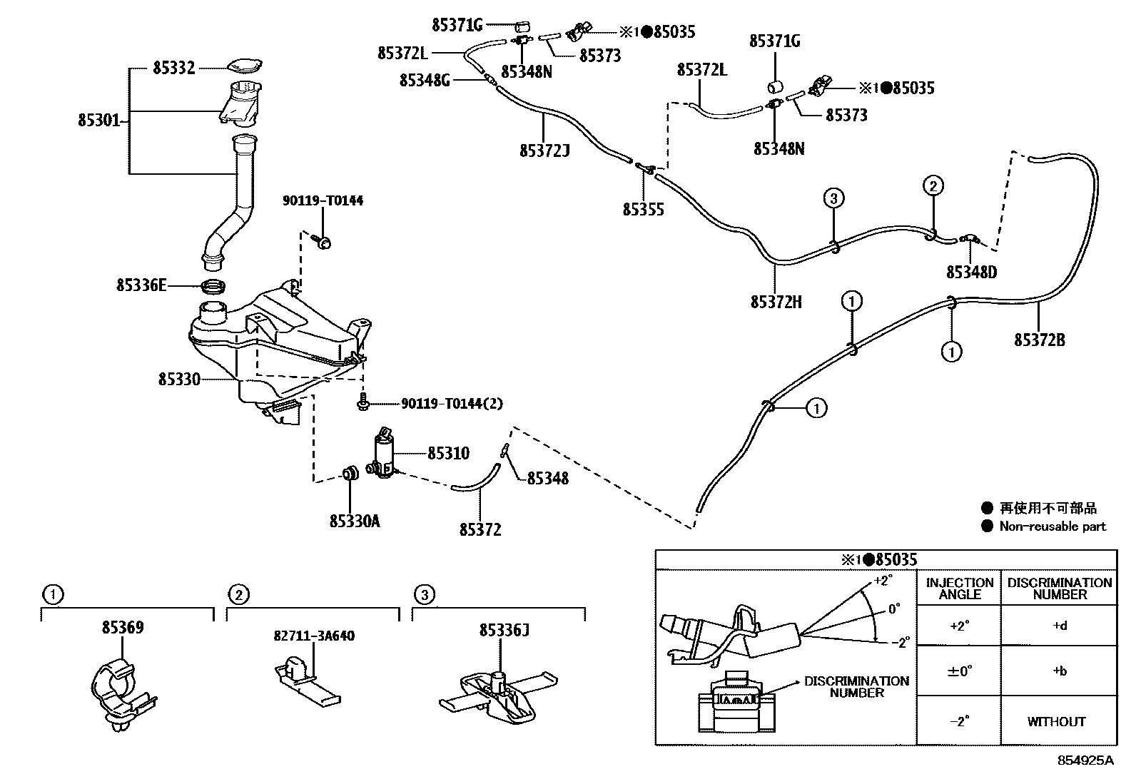 Toyota HILUX-DOUBLE-CAB 2023 — Windshield Washer
