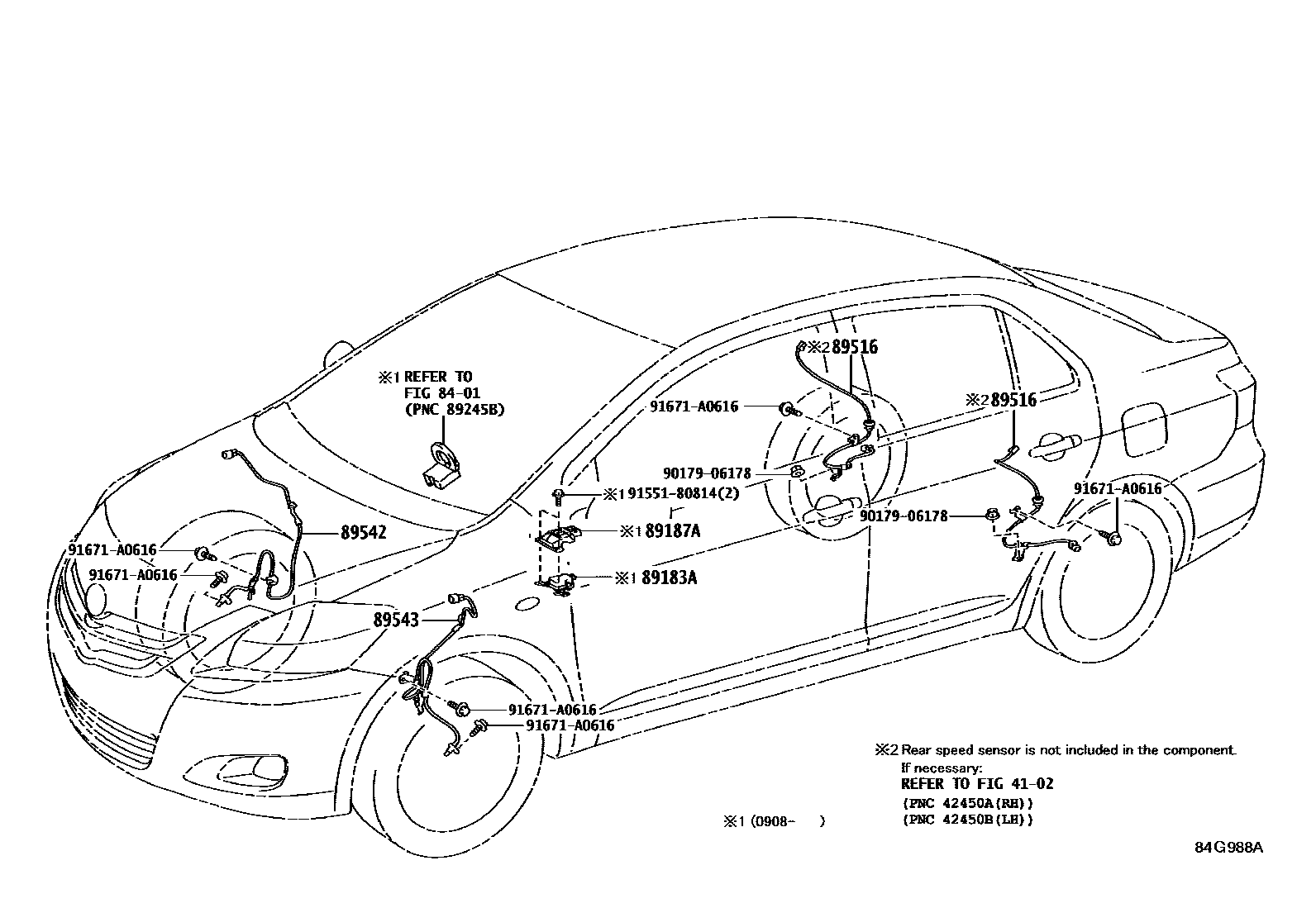 Toyota Yaris 2011 — ABS & Vsc