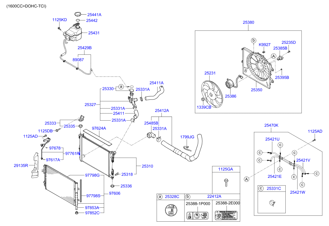 Hyundai Accent 15 2017 — Engine Cooling System
