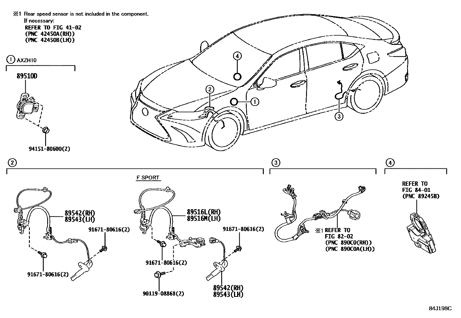 Lexus ES350-300H-2 2022 — ABS & Vsc