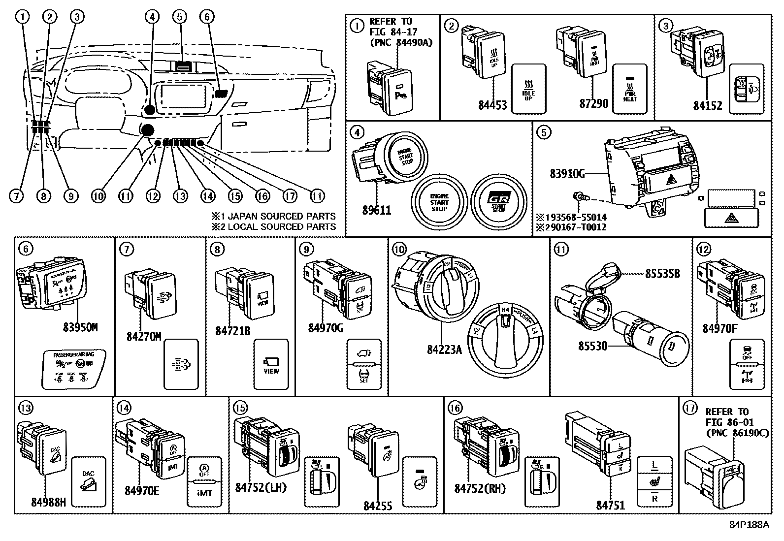 Toyota HILUX-DOUBLE-CAB 2023 — Switch & Relay & Computer