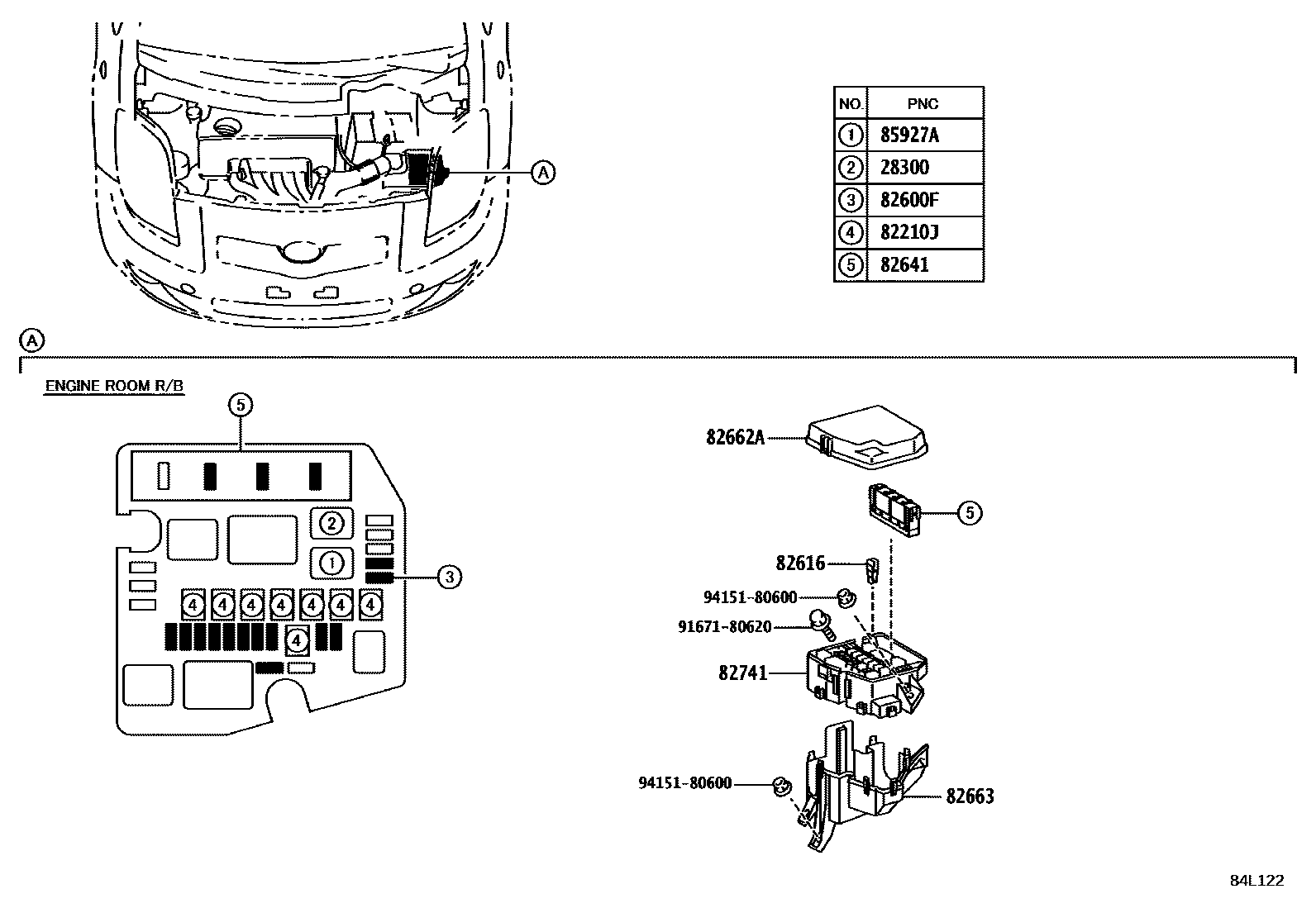 Toyota Yaris 2008 — Switch & Relay & Computer