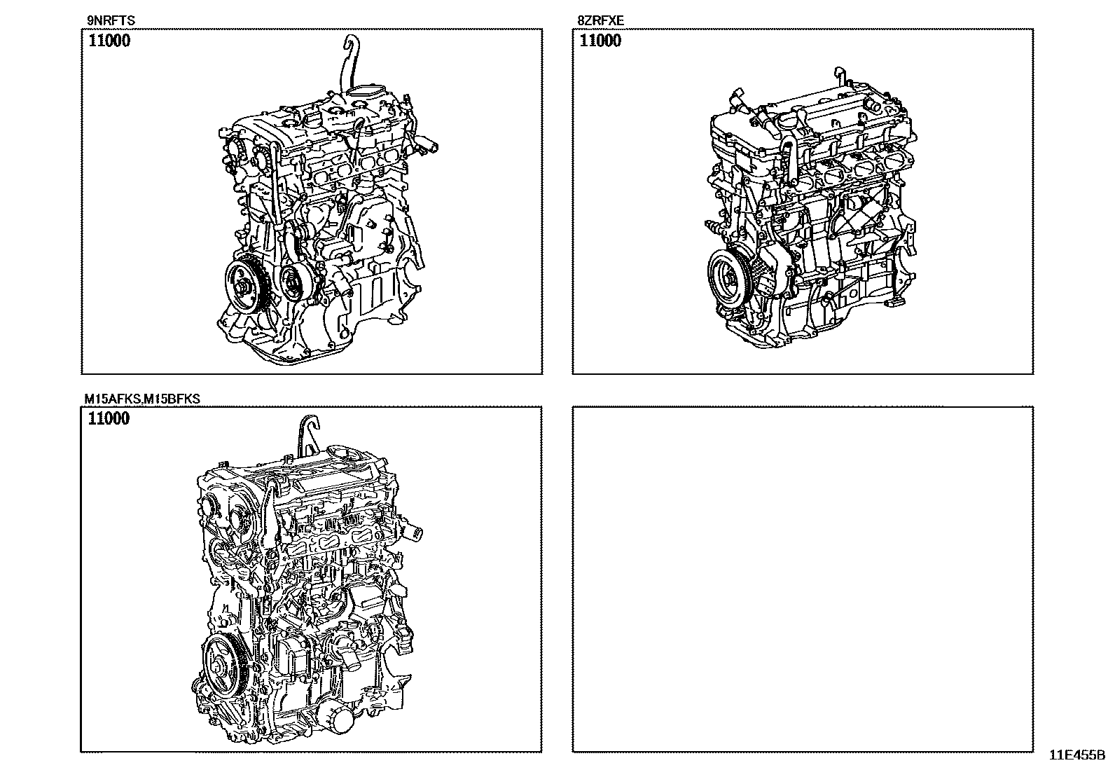 Toyota Corolla 2025 — Partial Engine Assembly