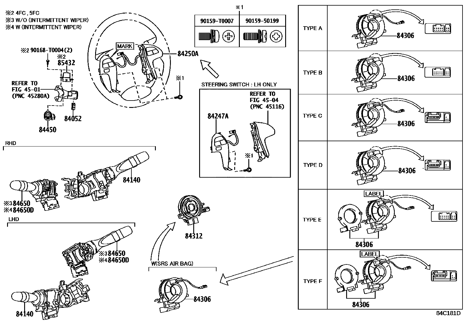 Toyota Hilux 2014 — Switch & Relay & Computer