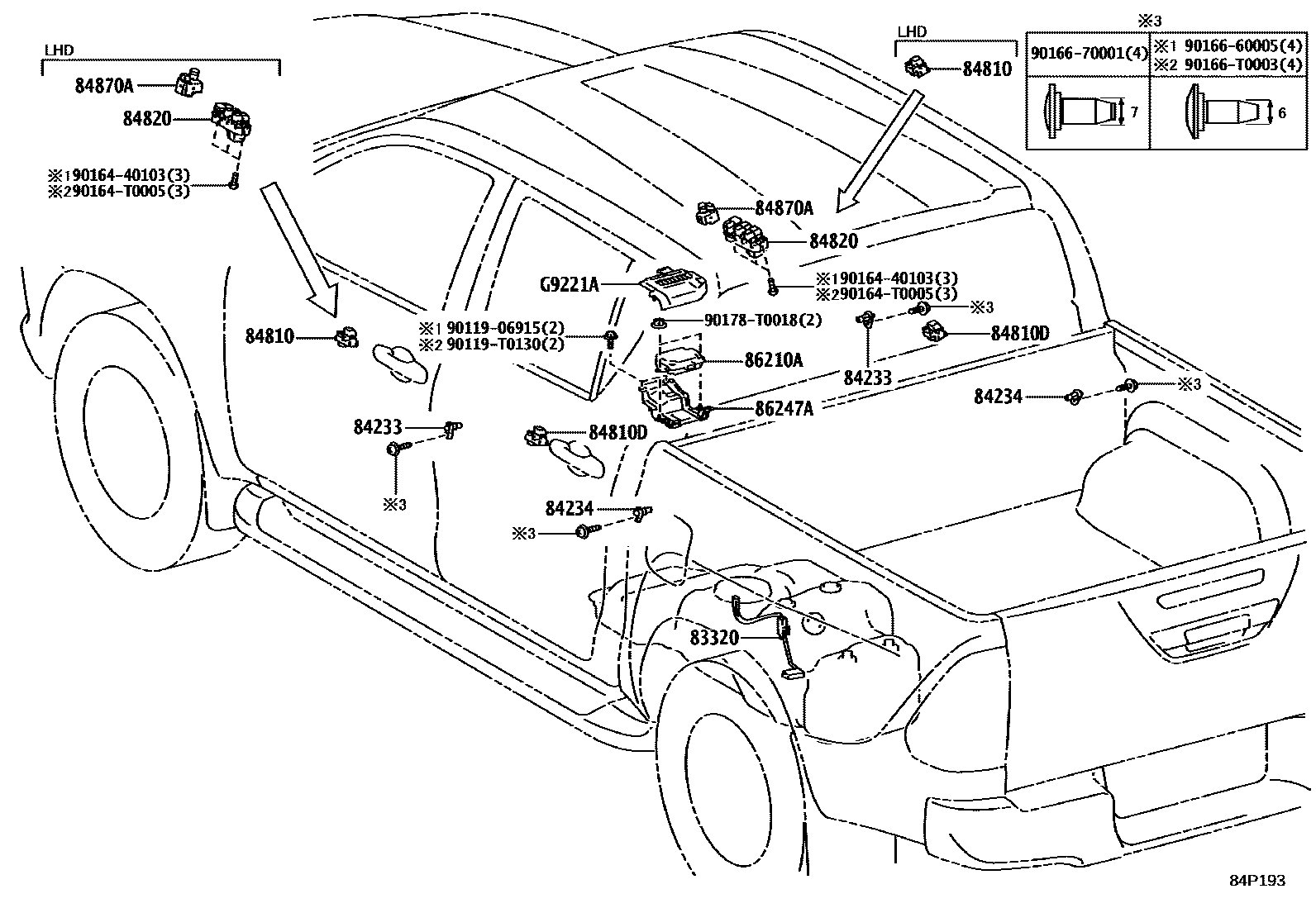 Toyota HILUX-DOUBLE-CAB 2023 — Switch & Relay & Computer