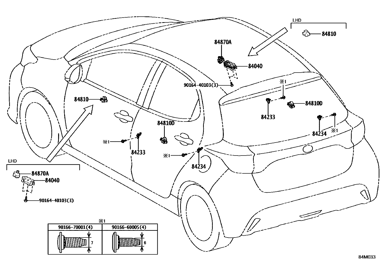 Toyota YARIS-FRP 2022 — Switch & Relay & Computer