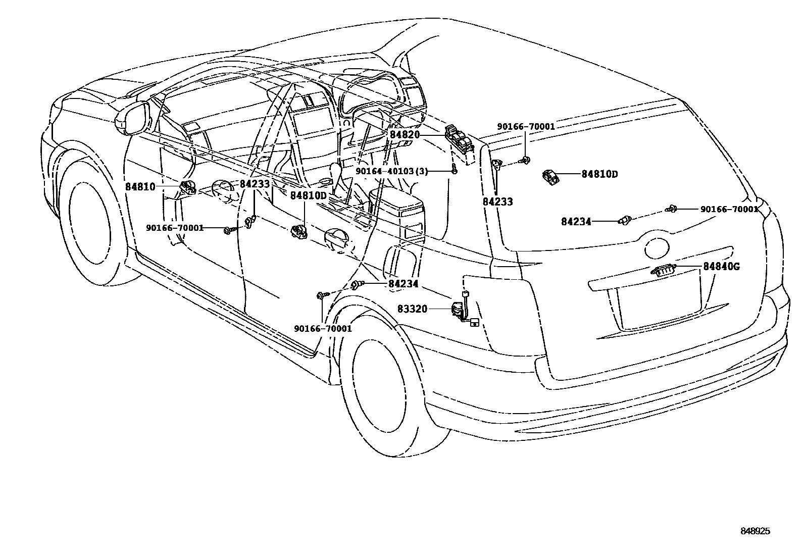Toyota COROLLA-SED-WG 2007 — Switch & Relay & Computer