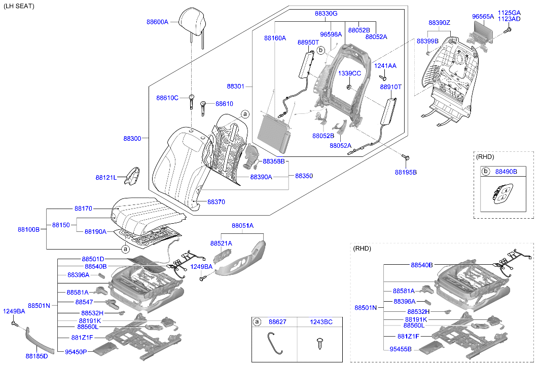 Genesis GV80 20 2020 — Front Seat
