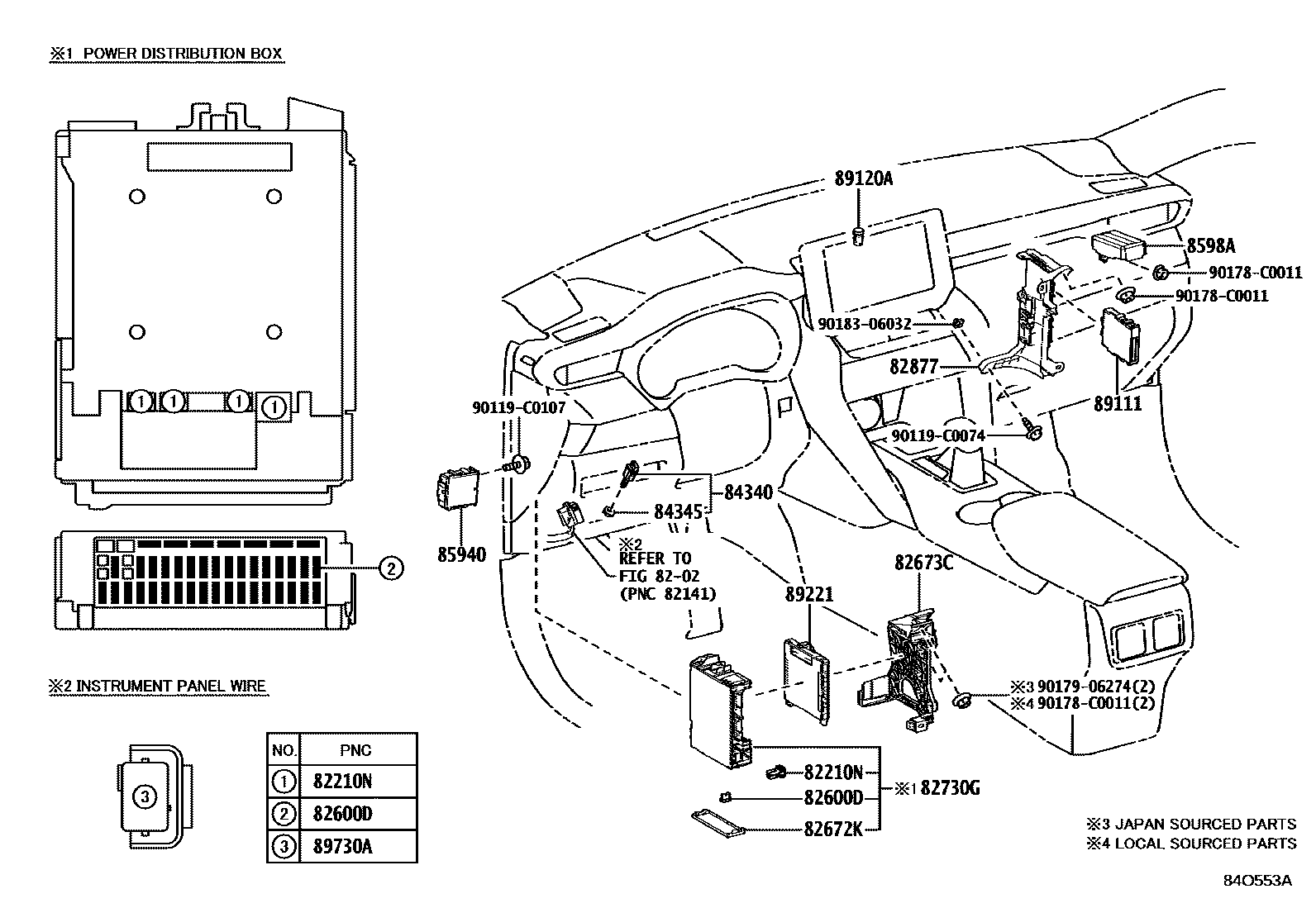 Toyota Venza 2023 — Switch & Relay & Computer