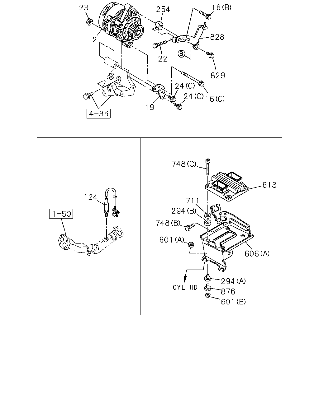 Isuzu TFR/TFS Middle East 2006 — Engine Electrical Control Parts — C24SE(No.3)