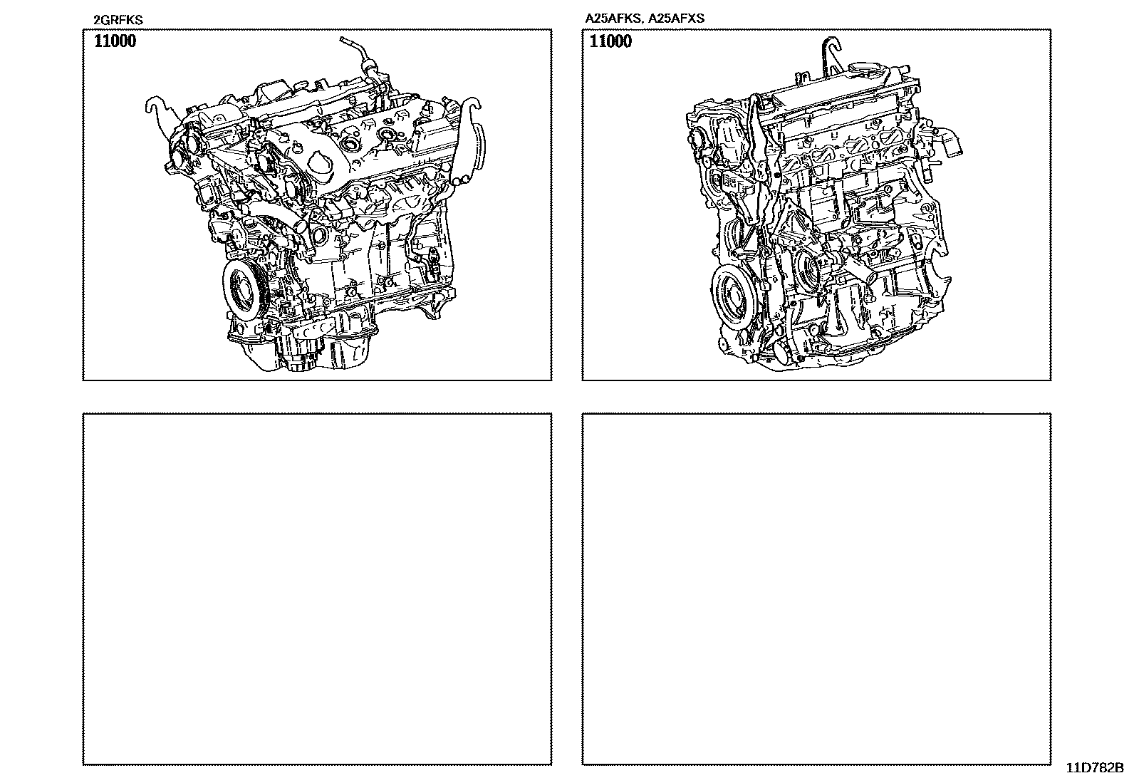 Lexus ES3-250-NAP 2022 — Partial Engine Assembly
