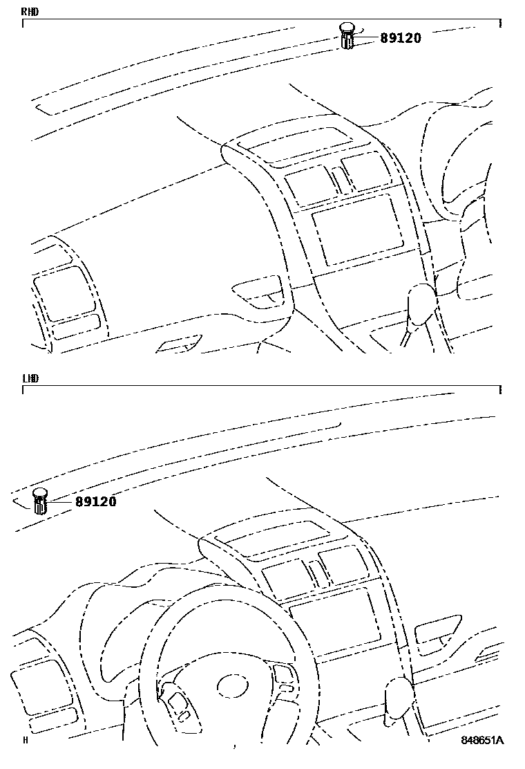 Toyota AURIS-HYBRID-UKP 2011 — Automatic Light Control System (Conlight)