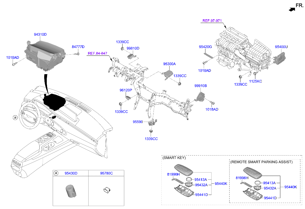 Genesis GV70 21 2022 — Relay & Module