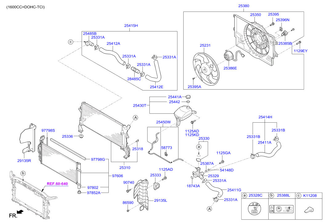 Hyundai I30 17 2020 — Engine Cooling System