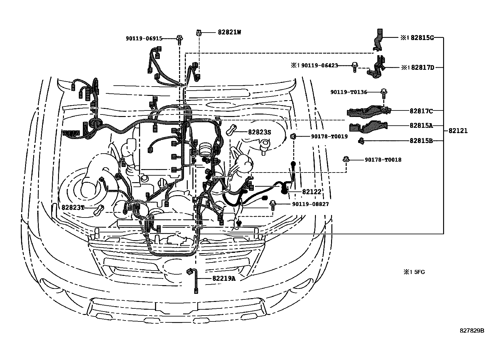 Toyota Hilux 2014 — Faisceaux Et Fixations