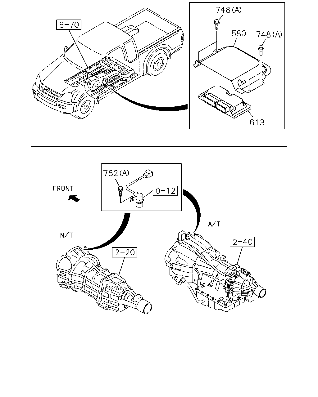 Isuzu TFR/TFS-LHD 2012 — Engine Electrical Control Parts — 4JA1,4JH1(No.3)
