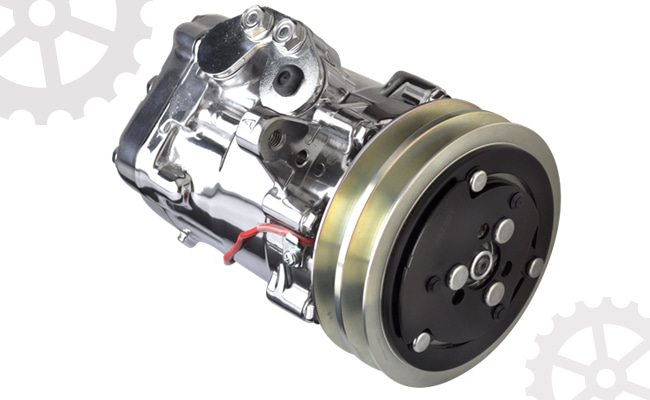 Types of AC compressors for a car